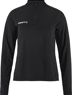 Craft Teamwear Evolve 2.0 Half Zip W Dámska tréningová bunda s 1/4 zipsom 82.4761 čierna