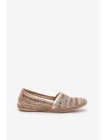 Elegantné kožené espadrilky s úpletom Multicolor Zazoo 10178 Elegantné kožené espadrilky s úpletom Multicolor Zazoo 10178