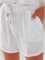 Dámske šortky NOT TOMORROW white FashionStreet SY0450