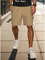 Pánske textilné bojové šortky khaki FashionStreet SX2505 Pánske textilné bojové šortky khaki FashionStreet SX2505