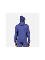 Pánska mikina ROSSIGNOL Mid Layer Stretch Hoodie, modrá Pánska mikina ROSSIGNOL Mid Layer Stretch Hoodie, modrá