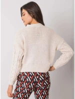 Dámsky sveter D90031J90792A2 béžový