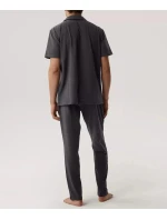 Pánske pyžamo na zips BNMP-002 kr/r - Atlantic