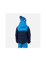 Detská lyžiarska bunda ROSSIGNOL Boy Siz Quilted Jkt, tmavomodrá
