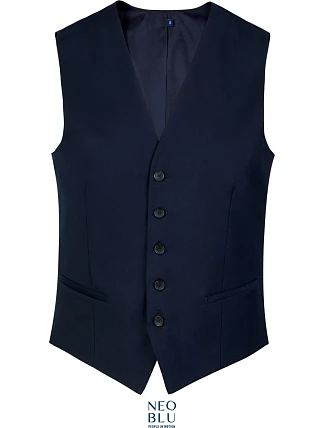 NEOBLU Max Men Pánska vesta 24.3166 tmavomodrá