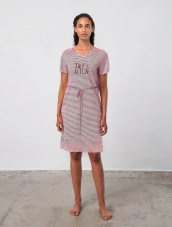 Vamp - Pruhovaná nočná košieľka 20914 - Vamp