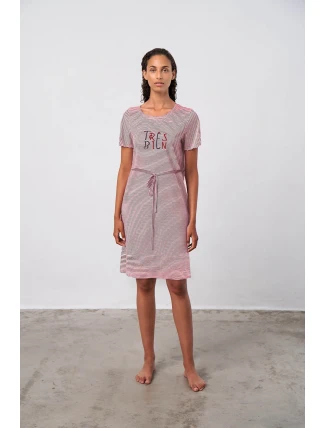 Vamp - Pruhovaná nočná košieľka 20914 - Vamp