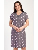 Dámska nočná košeľa s krátkym rukávom Polka dot Dámska nočná košeľa s krátkym rukávom Polka dot