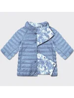 Dámska obojstranná bunda s 3/4 rukávmi Minority Light Blue/Flowers (M23-7010-50) Dámska obojstranná bunda s 3/4 rukávmi Minority Light Blue/Flowers (M23-7010-50)