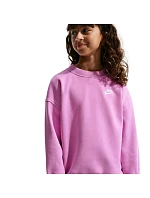 Detská mikina Nike Sportswear Club Fleece Pink FD2923 503