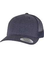 Flexfit 6606/6606T 6-panelová vintage čiapka „Trucker“ 55.6606 heather navy Flexfit 6606/6606T 6-panelová vintage čiapka „Trucker“ 55.6606 heather navy