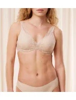 Dámska podprsenka Body Make-Up Illusion Lace WP - BROWN - TRIUMPH BROWN - TRIUMPH