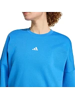 Dámska mikina adidas Essentials Small Logo Feelcozy modrá KC5280 Dámska mikina adidas Essentials Small Logo Feelcozy modrá KC5280