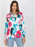 Dámske tričko 509016.06 bielo-modro-ružové - FPrice