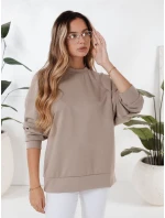 UZORI dámska mikina béžová FashionStreet BY1285