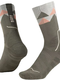 Ponožky BUFF Thermonet Crew 138869823 zelené 39–41
