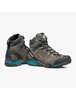 Trekové topánky Scarpa ZG Trek GTX – titánová/jazerná modrá, veľkosť: 46