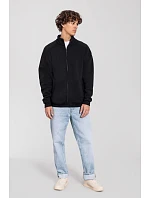 Fruit of the Loom Iconic Premium Sweat Jacket Mikina z hrubej bavlny 16.2290 čierna Fruit of the Loom Iconic Premium Sweat Jacket Mikina z hrubej bavlny 16.2290 čierna