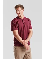 Fruit of the Loom Original Polo – Pánske piqué polo tričko 16.3050, bordová Fruit of the Loom Original Polo – Pánske piqué polo tričko 16.3050, bordová
