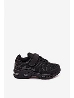 Detské tenisky na suchý zips Black Rider Detské tenisky na suchý zips Black Rider