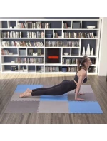 Multipack One Fitness puzzle mat MP10 modro-šedá 9 kusov 10 mm