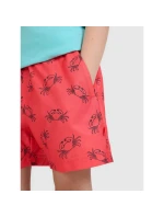 Chlapčenské plážové šortky boardshorts 4F 4FJWSS25UBDSM121-63A