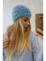 Dámska čiapka Cina K259 tyrkysová