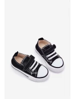 Trampki Dziecięce Na Rzep Czarne Obidana