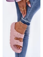 Dámske penové papuče Melorea s platformou Pink Dámske penové papuče Melorea s platformou Pink