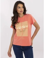 Tričko CLM TS 1704.85 coral