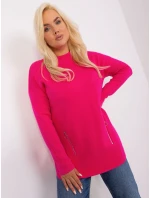 PM SW PM717 Sveter.20 fuchsií