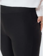 Dámske legíny push up nohavice čierne FashionStreet UY2733