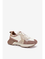 Dámske semišové tenisky Kobbo 66954 beige Dámske semišové tenisky Kobbo 66954 beige