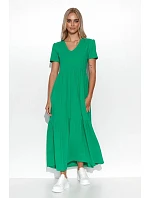 Dámske šaty M549 Green - Makadamia Dámske šaty M549 Green - Makadamia