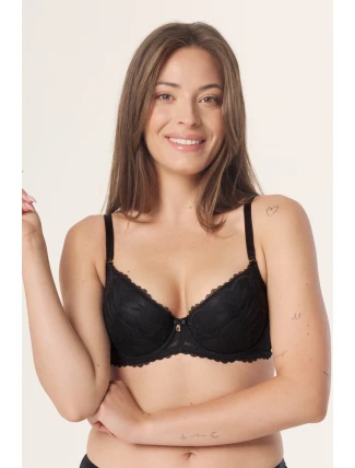 Podprsenka Petra push čierna Podprsenka Petra push čierna