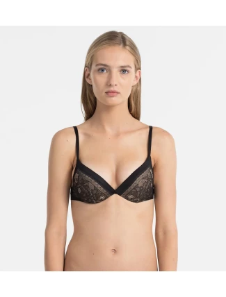 Podprsenka push-up QF1941E čierna - Calvin Klein