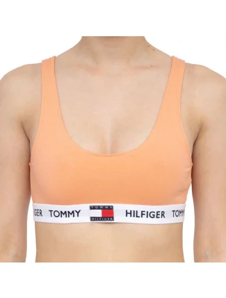 Športová podprsenka UW0UW02225-TD9 oranžová - Tommy Hilfiger