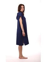 dámske vaflové pončo Saimaa s kapucňou Midnight Sapphire dámske vaflové pončo Saimaa s kapucňou Midnight Sapphire