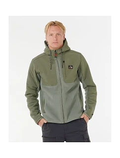 Mikina RIP CURL ANTI SERIES SEARCH, zelená
