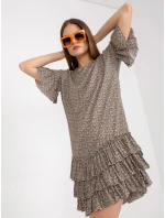 Šaty CHA SK 1420.19 tmavá lila