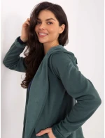 Mikina D68450M01066D1 tmavozelená Mikina D68450M01066D1 tmavozelená