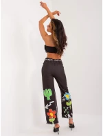 Nohavice DHJ SP 18857.31 čierna farba