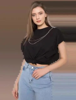 Dámske tričko s náhrdelníkom 4170.84 - RUE PARIS