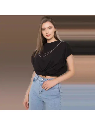 Dámske tričko s náhrdelníkom 4170.84 - RUE PARIS