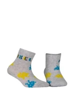 Chlapčenské vzorované ponožky Wola U24.P01;W24.P01 21-26 Chlapčenské vzorované ponožky Wola U24.P01;W24.P01 21-26