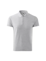 Bavlnená polokošeľa Malfini M MLI-21203 svetlo šedá melanž Bavlnená polokošeľa Malfini M MLI-21203 svetlo šedá melanž