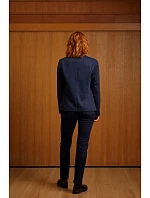 NEOBLU Marcel Women Dámsky piqué sako 24.3170 night blue NEOBLU Marcel Women Dámsky piqué sako 24.3170 night blue