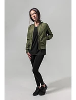 Build your Brand BY 044 Dámska bomberová bunda 56.0044 čierna