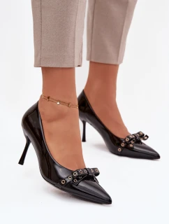 Lodičky s ihlovým podpätkom model 221175 Krok vo veľkom štýle