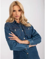 RO KS GMK 4008 košele.62 tmavo modrá RO KS GMK 4008 košele.62 tmavo modrá